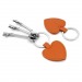 Miniature du produit Porte-clés coeur en cuir 2