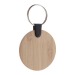 Bamboo key ring standard shape, Wooden key ring promotional
