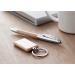 Wooden key ring and ballpoint pen, Set with key ring promotional