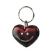 Porte-clés coeur, porte-clés plastique publicitaire