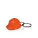 Porte-clés casque de chantier, porte-clés plastique publicitaire