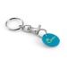 Porte-clés jeton classique avec jeton plastique cadeau d’entreprise