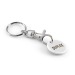 Product thumbnail Classic token key ring with plastic token 3