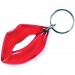 Miniature du produit Porte-clés personnalisable lèvres recyclé 0