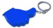 Miniature du produit Porte-clés logoté mètre ruban 'pouce' 1m 1