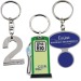 Miniature du produit Porte-clés personnalisé zamac email eco, 30 mm 0