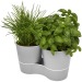 Product thumbnail Double pot for herbs 1