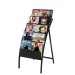 Présentoir Black-Line Pliant 5 Cases NOIR cadeau d’entreprise