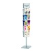 Présentoir Brochures Cristal 20 x 1/3A4 + 2 x Cadres A5 cadeau d’entreprise