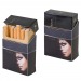 Protector de paquetes de cigarrillos (plástico), caja de cigarrillos publicidad