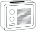 Miniature du produit Radio personnalisable Ice Radio 1