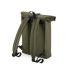 Recycled Roll-Top Backpack - Sac à dos fermeture à enroulement en matériaux recyclés cadeau d’entreprise