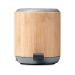 RUGLI Drahtloser Bambus-Lautsprecher, Gehäuse aus Holz oder Bambus Werbung