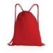 Sac à dos cordelettes en coton recyclé 145g Impact Aware™, sac à dos écologique publicitaire
