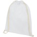 Mochila de algodón, mochila ligera con cordón publicidad