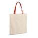 Product thumbnail Cotton bag with coloured handles 3
