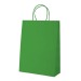 Sac en papier couleur vive 240x100x310mm, sac en papier publicitaire