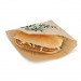 Sachet ouvert pizza 17x18cm (le mille), sachet sandwich en papier publicitaire