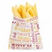 Bag for french fries 12x12cm (per mile) wholesaler