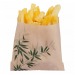 Sachet pour frites 12x12cm (le mille), Cornet et sachet de frites publicitaire