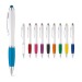Product thumbnail Bicolor stylus with metal clip 0