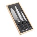 Product thumbnail Set of 3 japanese type knives in a box 0