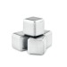 Miniatura del producto Juego de 4 cubos de hielo de acero inoxidable 0