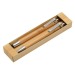 Miniatura del producto Doble juego de escritura de bambú 1