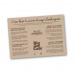 Recycled paper placemat (one thousand), placemat promotional