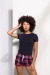Short femme à motif tartan - skinni fit cadeau d’entreprise