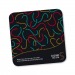 Square four-colour coaster / absorbent cardboard coaster, coaster and coaster promotional