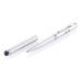 Un bolígrafo 4 en 1 con funciones de bolígrafo, láser y lámpara, bolígrafo de lámpara publicidad