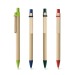 Ecological pen in wood and craft, ballpoint pen promotional