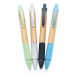Stift aus Bambus und Stroh, Kugelschreiber aus Holz oder Bambus Werbung