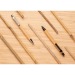 Stylo bille en bambou avec clip métal, goodies en bois publicitaire