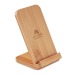 Product thumbnail Bamboo stand with 5W wireless charger 5