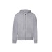 Sweat capuche grand zip 280, Sweat à capuche publicitaire