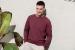 Miniaturansicht des Produkts Bio-Sweatshirt mit Rundhalsausschnitt und Raglanärmeln für Männer - Kariban 0