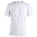 T-shirt adulte blanc "keya" MC180-OE, T-shirt classique pubblicitario