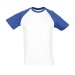 T-shirt bicolore raglan funky, T-shirt classique publicitaire