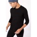 Miniaturansicht des Produkts T-Shirt mit Rundhalsausschnitt und langen Ärmeln für Männer - kariban 0
