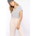 T-shirt col v manches courtes femme - kariban cadeau d’entreprise