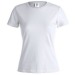 Weißes T-Shirt für Frauen KEYA aus Baumwolle 150 g/m2 Geschäftsgeschenk