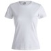 T-shirt femme blanc "keya" WCS180, T-shirt classique publicitaire