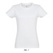 T-shirt femme col rond blanc 190 grs sol's - imperial - 11502b, textile Sol's publicitaire