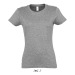 T-shirt femme col rond couleurs 190 grs sol's - imperial - 11502c cadeau d’entreprise