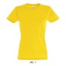 T-shirt femme col rond couleurs 190 grs sol's - imperial - 11502c, textile Sol's publicitaire