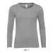 T-Shirt Frau Rundhalsausschnitt Langarm Farbe sol's - majestic - 11425c Geschäftsgeschenk