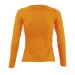 T-Shirt Frau Rundhalsausschnitt Langarm Farbe sol's - majestic - 11425c, Textil Sol's Werbung