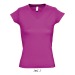 Miniature du produit T-shirt femme couleur 150 g sol's - moon - 11388c 3